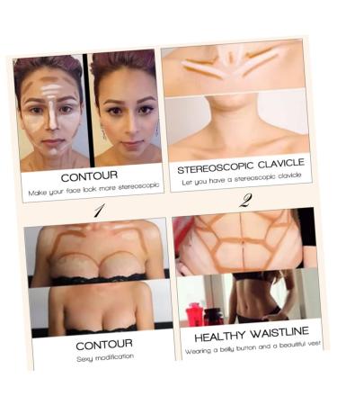 Hemoton 4 Cream Palette Makeup Concealer Kit - Camouflage Concealer for Women | High Coverage Foundation Cream for Flawless Skin - Buy Online on GoSupps.com