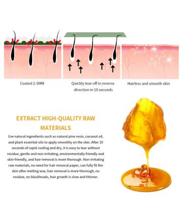 Natural Hair Removal Wax Beads - Soft Hot Hard Bean for Facial & Body | Tea Tree Depilatory Wax for Smooth Skin - Buy Online on GoSupps.com