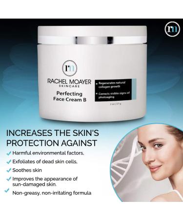 Buy Rachel Moayer Perfecting Face Cream B | Anti-Aging Moisturizer for Men & Women | Wrinkle Remover & Collagen Booster | Day & Night Use - Buy Online on GoSupps.com