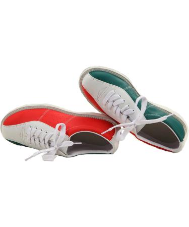 BOEBIZ Unisex Bowling Sneaker Anti-Skid Red Shoes | Plus Size 35-47 - Buy Online on GoSupps.com