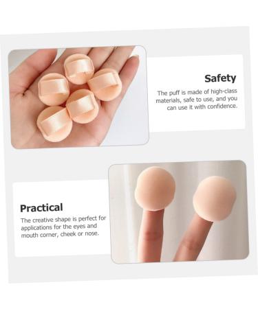 FRCOLOR Makeup Puff Set - 15 Round Sponges for Foundation & Blush | Perfect Cosmetic Puffs for Women - International Shipping - Buy Online on GoSupps.com