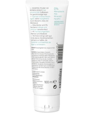 Eubos Sensitive Foot Repair & Protection Cream 100ml | Moisturizing Foot Care for All Skin Types - Buy Online on GoSupps.com