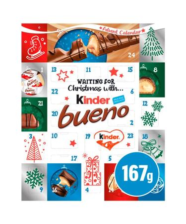 Kinder Bueno Milk Chocolate Advent Calendar 167 g