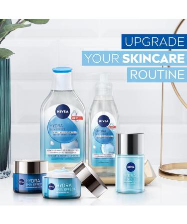 NIVEA Hydra Skin Effect Micellar Water (400ml) with Hyaluronic Acid & Micellar Technology - Buy Online on GoSupps.com
