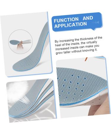 Buy MAGICLULU EVA Shock-Absorbing Insoles - Heightening & Comfort for Men | Invisible Damping Insoles for Casual Wear - Buy Online on GoSupps.com