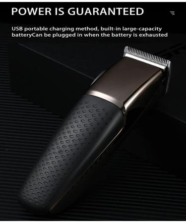 Professional Adjustable Electric Hair Cutting Tool for Men - USB Rechargeable Hairdresser Shears (V-686 Gun Color - Buy Online on GoSupps.com