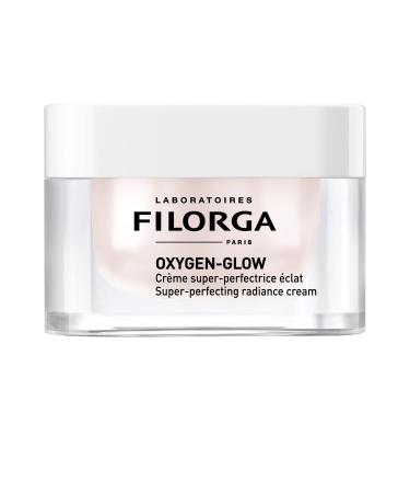 Filorga Oxygen-Glow Super-Perfecting Radiance Daily Skin Cream, Hydrating Treatment with a Moisturizing Boost of Hyaluronic Acid and Detoxifying Enzymes for a Flawless, Wrinkle Free Face, 1.69 fl. oz.