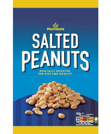 Morrisons Salted Peanuts 450 g