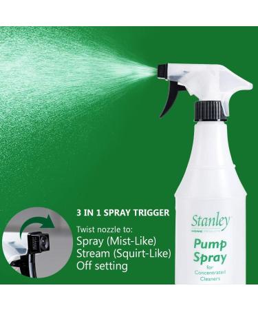 STANLEY Home Products Pump Spray Bottle - Easy-to-Hold Ideal for Diluting Cleaners | 1 Count - International Shipping Available - Buy Online on GoSupps.com