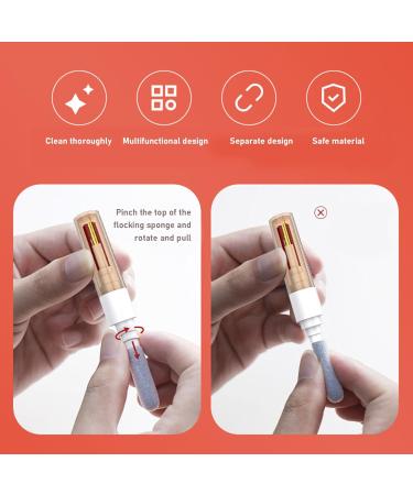 YYQTGG Earphone Cleaning Kit Durable Versatile Easy to Use Pen-Shaped Earphone Cleaning Kit for Electronic Equipment - Buy Online on GoSupps.com