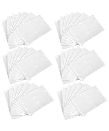 EXCEART 60pcs Cosmetic Ear Corrector Protruding Ear Solution Patches Silicone Ear Stickers Aesthetic Correctors for Prominent Ears White 3.8x1.7cm