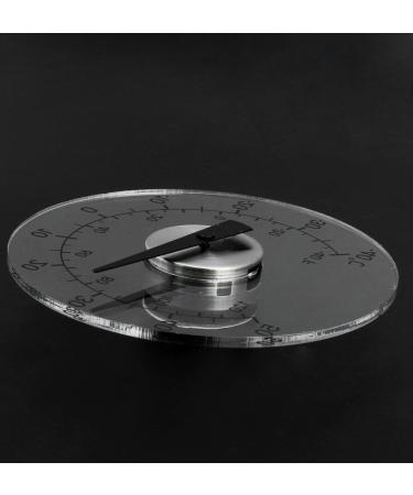 Clear Circular Outdoor Window Temperature Thermometer Weather Station Tool Temperature Display for Car Engine - Buy Online on GoSupps.com