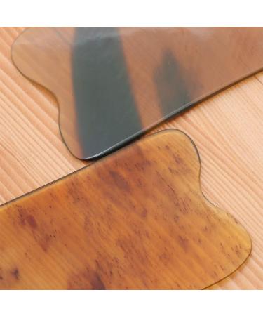2-in-1 Body & Eye Gua Sha Massage Tool - Premium Chinese Gua Sha Board for Scraping & Relaxation - Buy Online on GoSupps.com