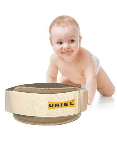 URIEL Infant and Child Hernia Truss Belt Umbilical Hernia Belt Baby Belly Button Wrap Baby Belly Band Hernia Belt for Baby Infant Belly band Large Large (Pack of 1)