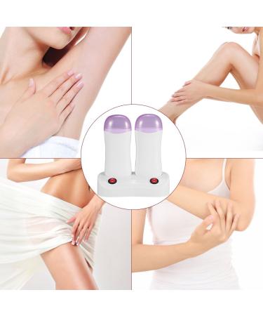 Double Cartridge Wax Warmer for Hair Removal - Achieve Beautiful Long-Lasting Smooth Skin | International Shipping Available - Buy Online on GoSupps.com