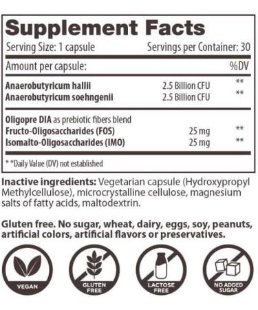 NATVIE RENEWBIOME ANAEROBUTYRICUM Probioticum met Anaerobutyricum hallii En Anaerobutyricum soehngenii 5 billion CFU per 1 maagsapresistente capsule 30 capsules - Buy Online on GoSupps.com