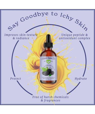 Natural Born Oils Black Raspberry Seed Oil 16oz Organic Cold-Pressed High in Ellagic Acid Skin Moisturizer Hair Health - Buy Online on GoSupps.com