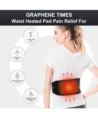 Graphene Times Heating Pillows & Fern Infrared Belts - Adjustable Pain Relief for Back & Waist - Buy Online on GoSupps.com