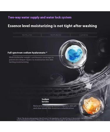 sharkgo Collagen Facial Cleanser Gentle Exfoliating Face Wash Revitalizing Energy Essence Cleansing Milk 100g - Buy Online on GoSupps.com