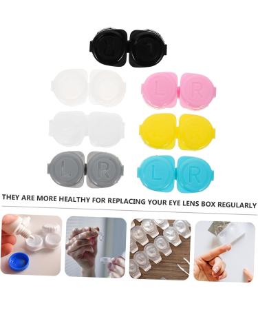 Buy SOLUSTRE 14pcs Double Glasses Case - Mirror Film Care Duplex Box Shell for Safe Storage | International Shipping Available - Buy Online on GoSupps.com