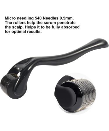 Microneedle Roller Growth Oil & 0.25mm Beard Growth Kit Facial Hair Growth Kit Designed for Men's Beard Growth Optimal Beard Care 30 ml - Buy Online on GoSupps.com