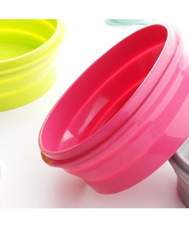 ME.FAN Silicone Collapsible Bowls - 27oz 2 Pack with Lids - Portable Food Storage Containers - Silicone Folding Travel Bowl Set - Buy Online on GoSupps.com
