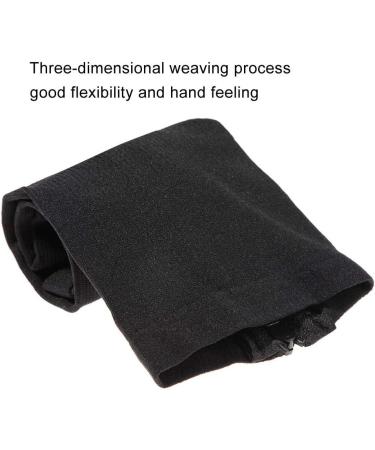 Shop Premium Unisex Compression Socks - Non-Slip Seamless Knee Highs for Varicose Veins Treatment - XXL Black - Buy Online on GoSupps.com