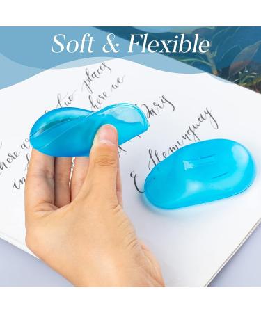 DAZAIGE 5 Pairs Blue Waterproof Silicone Ear Covers - Anti-Staining Earmuffs for Hair Dye & Treatment - Reusable Hairdressing Salon Supplies - Buy Online on GoSupps.com