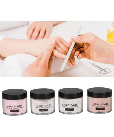 Long Lasting Nail Carving Powder 4 Colors 2.1oz for Manicure 3D Nail Extension Carving Powder with Strong Adhesion DIY Nail - Buy Online on GoSupps.com