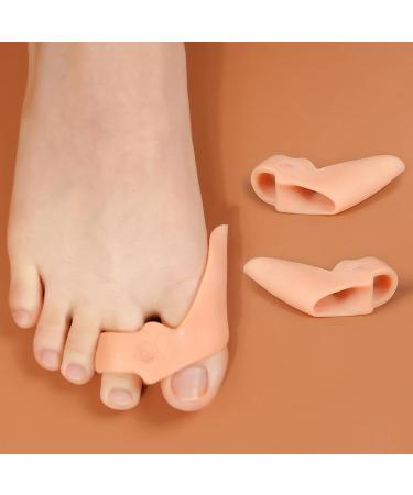 Toe Separator for Overlapping Toes - 2 Gel Toe Spreaders for Big Toes | Comfort & Relief - Buy Online on GoSupps.com