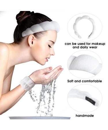 PONMMOQ Multifunctional Headband for Women - Cute Girl Style Headbands in Black - Ideal for Washing Face, Spa, Makeup, Skincare and Hair Care - Buy Online on GoSupps.com