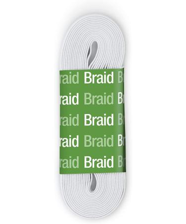 Dritz 9337W Soft Stretch Braided Elastic White - 1/4-Inch by 3-Yard - Buy Online on GoSupps.com