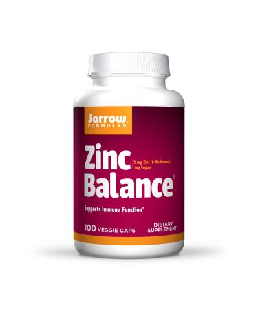 Jarrow Formulas Zinc Balance 100 Capsules