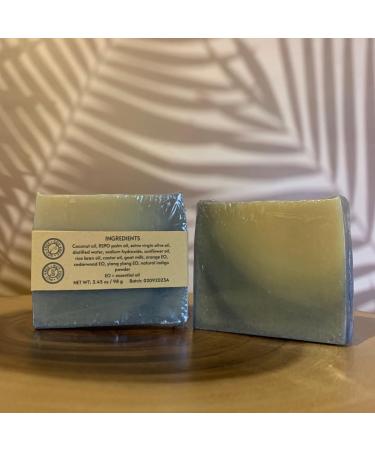 Buy SQUIDIO Goat Milk Soap - Handmade Cold Process Soap (3 oz) | Cedar Bliss - Made in USA | International Shipping Available - Buy Online on GoSupps.com