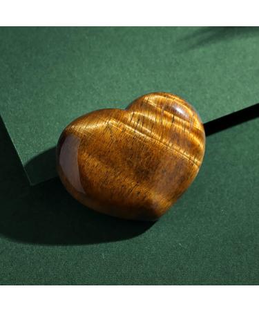 XIANNVXI Tiger Eye Healing Crystals 45mm 1.8, 100% Natural Gemstone Love Stones - Reiki Gifts - Buy Online on GoSupps.com