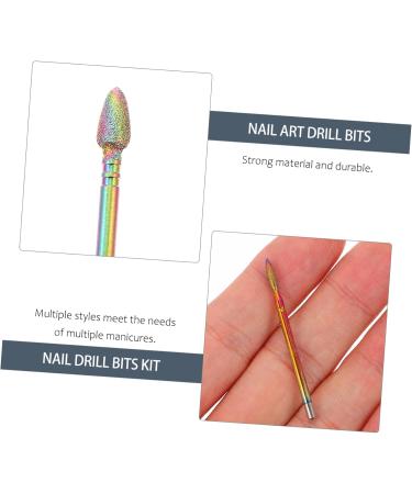 FRCOLOR Nail Art Tools 1 Set Nail Polisher Manicure To Rotate Diamond Drilling Tool Nail Polish Kit - Buy Online on GoSupps.com