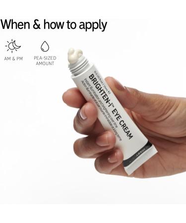 Be for Beauty The INKEY List BrightenI Eye Cream instantly brightens dull eyes 15ml - Buy Online on GoSupps.com