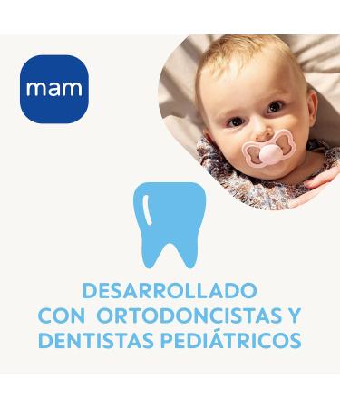 MAM SUPREME S282 Pacifier Set | Extra Soft SkinSoft Silicone for Sensitive Skin | Ideal for 6+ Months | International Shipping Available - Buy Online on GoSupps.com