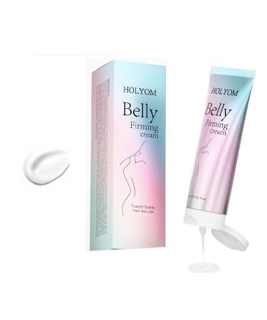 Jersige B Flat Belly Firming Cream - Premium Skin Tightening Cream for Stomach Thighs Skin Smoothing Moisturizer for Women and men 4.2 fl oz