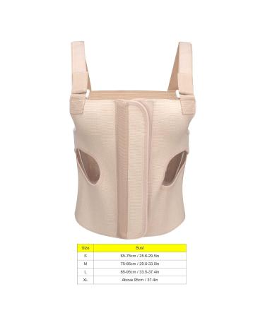 Yosoo Adjustable Chest Support Brace for Rib Fracture - Breathable Elastic Cloth & Shoulder Strap for Optimal Fixation & Support (Size S - Buy Online on GoSupps.com