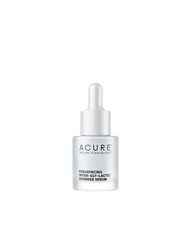 Acure Resurfacing Inter-Gly-Lactic Shimmer Serum 0.67 fl oz - Brightening, Exfoliating & Hydrating Formula - Buy Online on GoSupps.com