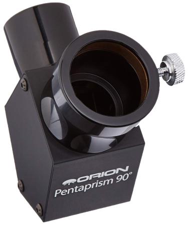 Orion 52055 Pentaprism 1.25-inch Telescope Diagonal Mirror, Black