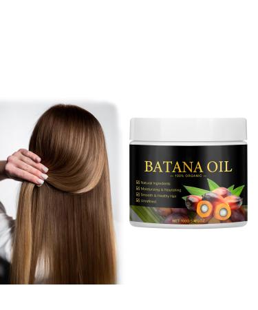 Batana Oil Organic Batana Oil for Hair Growth Hair Butter with 100% Pure Raw Batana Oil Natural Hair Growth Oil Effective Against Regional Alopecia Soothe Scalp