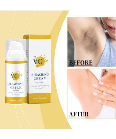 Skin Lightening Cream Moisturizing Armpit Relief Brightening Nourishing Cream For Bikini Line 50g For Armpit Neck Elbow Knee Arm Leg - Buy Online on GoSupps.com