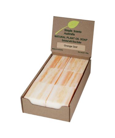 Simple Scents Australia Orange Zest Natural Soap (12 Bars)
