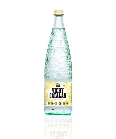 Vichy Catalan - Eau min rale p tillante 1 litre (6 bouteilles en verre)