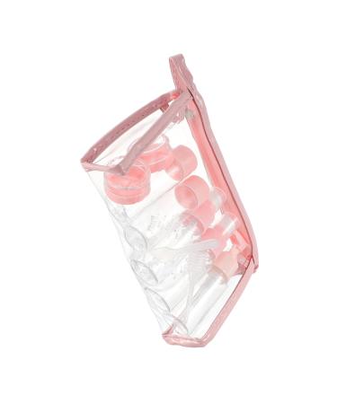 Housoutil 1 Set Travel Bottle Plastic Perfume Bottle Portable