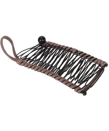 BROLEO Banana Hair Clips Comfortable Fashion Vintage Clincher Comb Tool Simple 2 Pieces Durable for Girl for Thick Wavy Curly Hair (Gray) - Buy Online on GoSupps.com