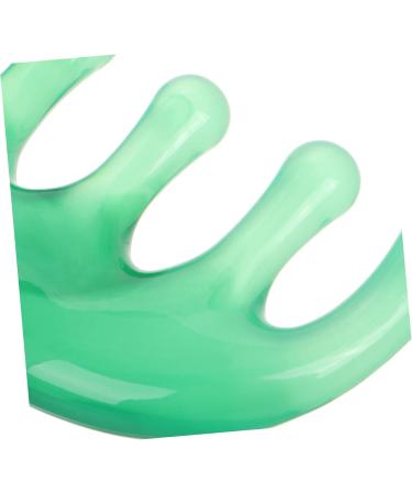 SHERCHPRY 2pi ces Peigne de Massage Gua Sha Outil de Gratte-cheveux Manuel Peigne Dents Larges pour Cheveux Boucl s Fait Main pour Salon de Coiffure Vert - Buy Online on GoSupps.com