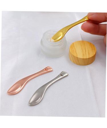 Beavorty 2 Sets Facial Spoons Eye Makeup Applicator Cosmetics Supplies Smooth Facial Spoons 4Pcs*2 - Buy Online on GoSupps.com